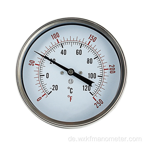 Anschluss NPT Edelstahlring -Thermometer